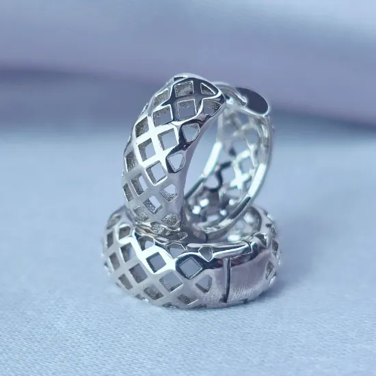 Imagen de Huggie Mar de Rombos Blanco