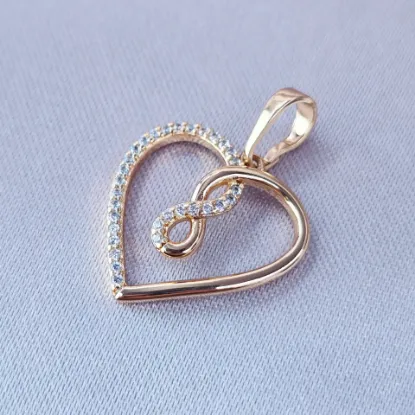 Imagen de Dije Corazón Infinito