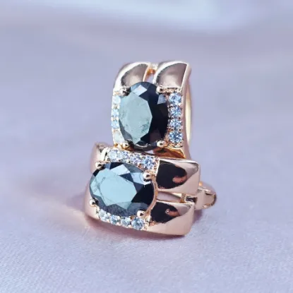 Imagen de Huggie Óvalo Negro