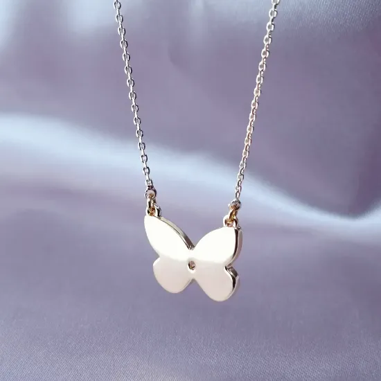 Imagen de Collar Dibujando de Una Mariposa   4001