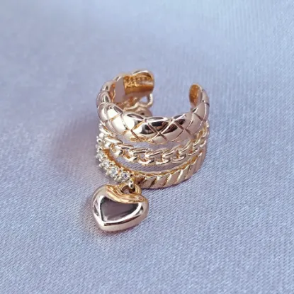 Imagen de Arete Clip Corazón Mío