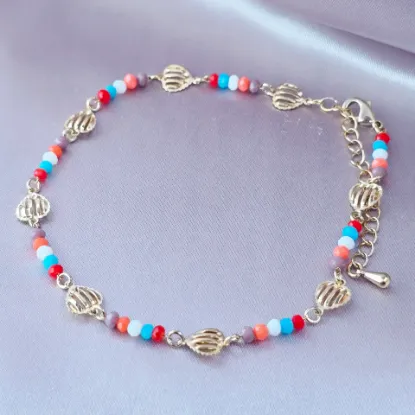 Imagen de Pulsera  Tobillera Amoríos con Colores  2206