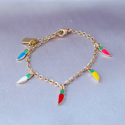 Imagen de Pulsera Jalapeños de Colores  1301