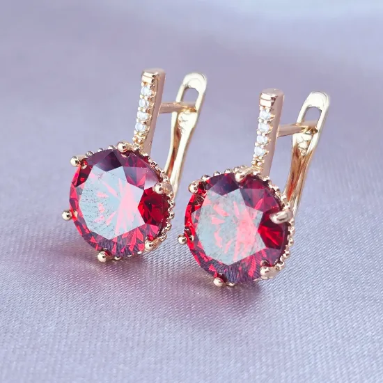 Imagen de Huggie Redonda Rojo Pasión