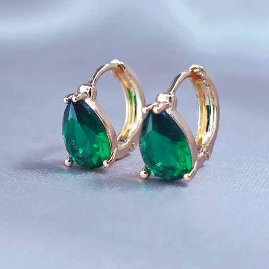 Imagen de Huggie Gota Esmeralda