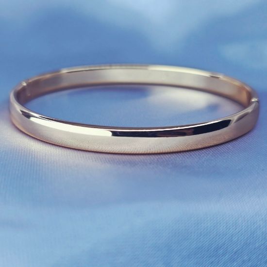 Imagen de Brazalete Círculo Oro Dorado