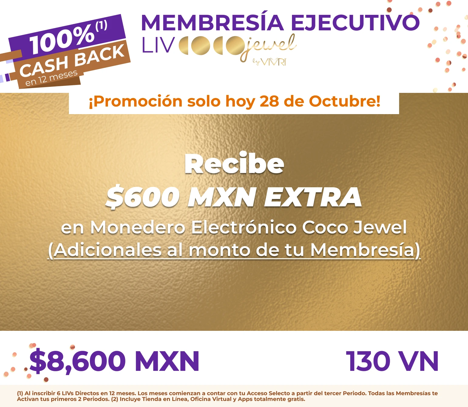 Membresía COCOJewel Ejecutivo