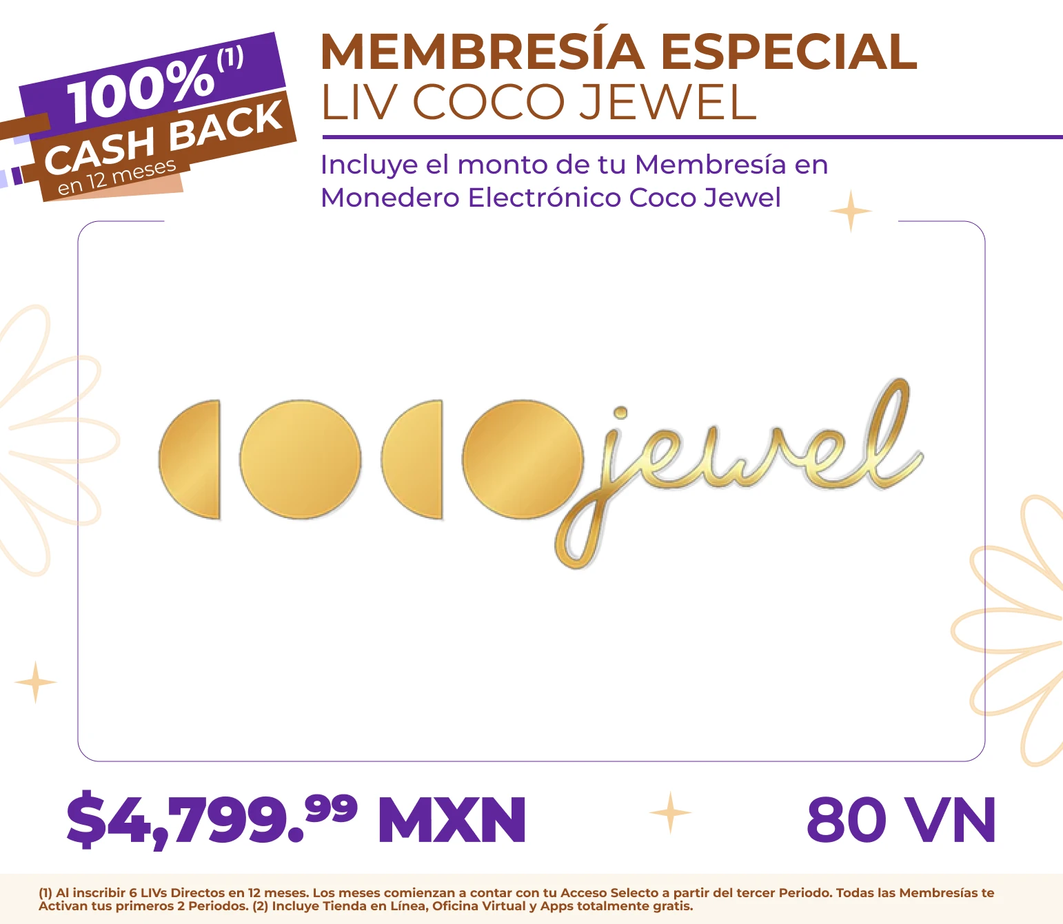 Membresia COCOJewel Especial
