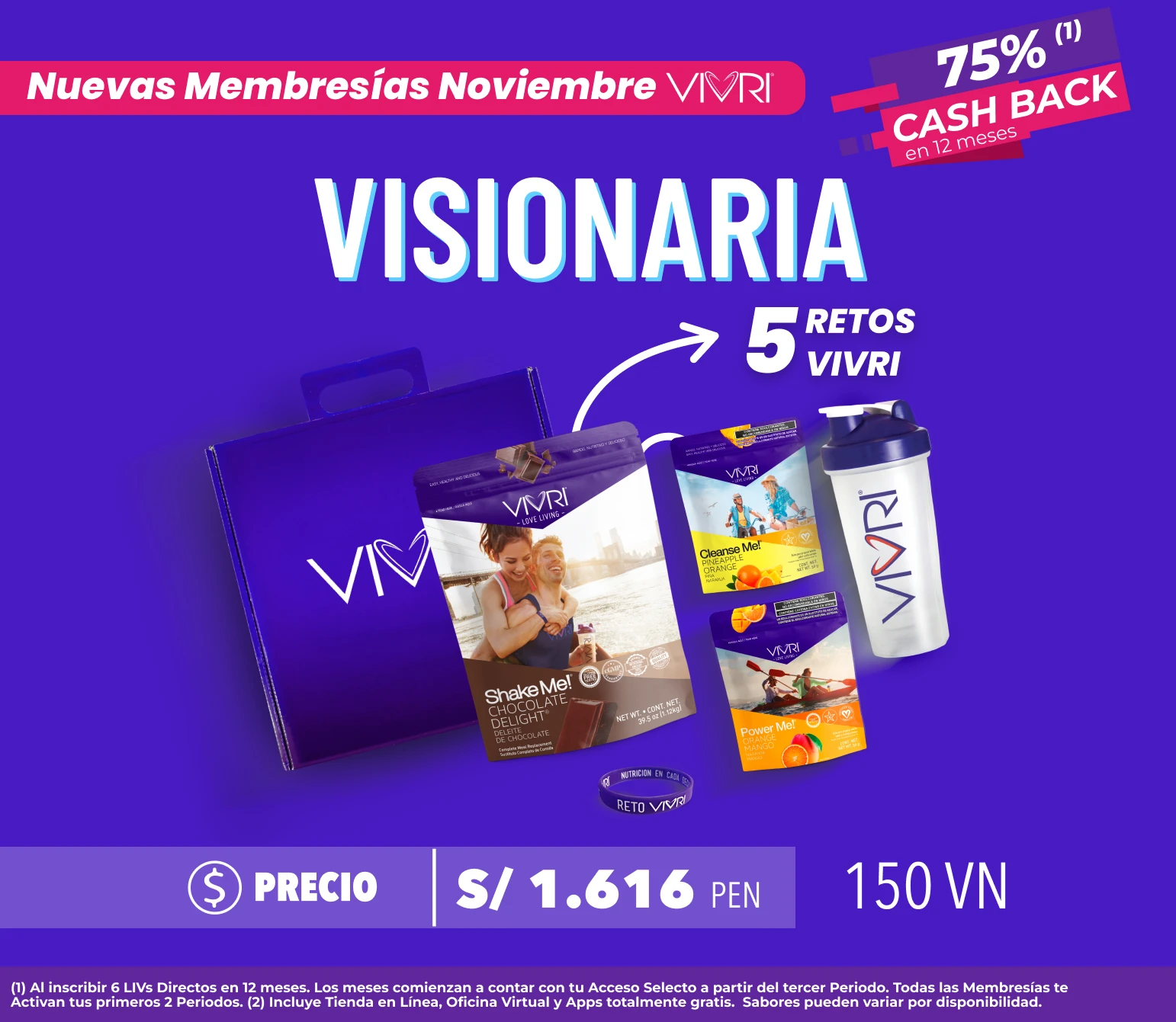 Reto VIVRI 10 Intensivo (Visionario) 5 Retos