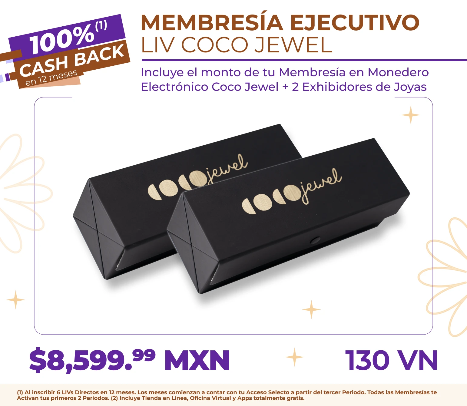Membresía COCOJewel Ejecutivo