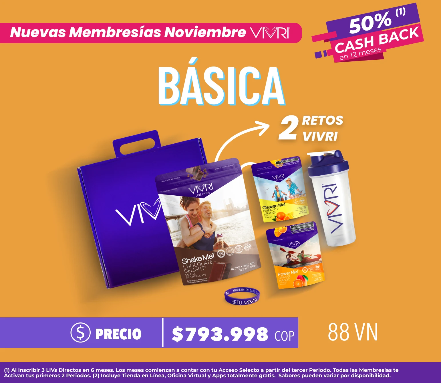 Membresia LIV Basica