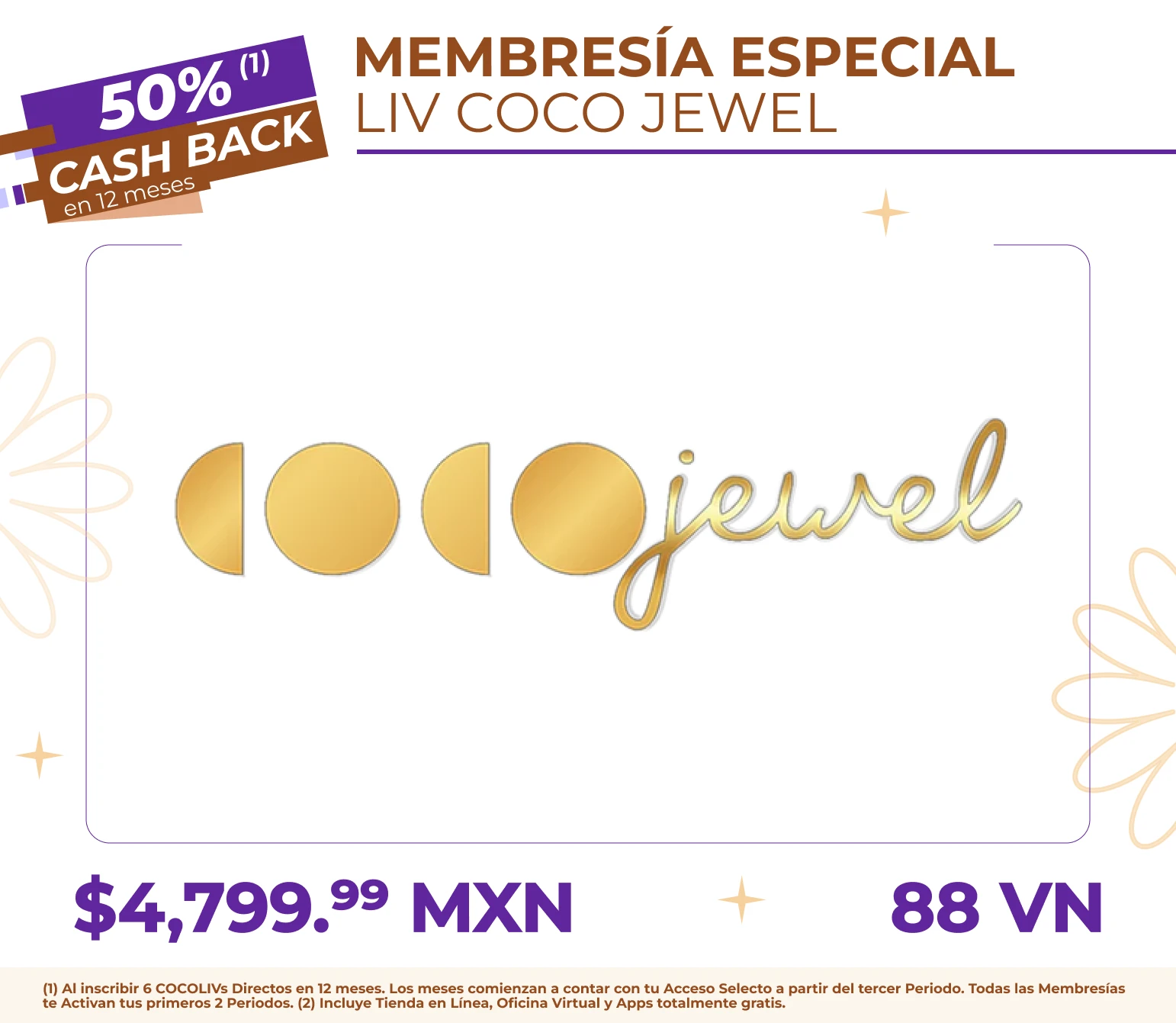 Membresia COCOJewel Especial