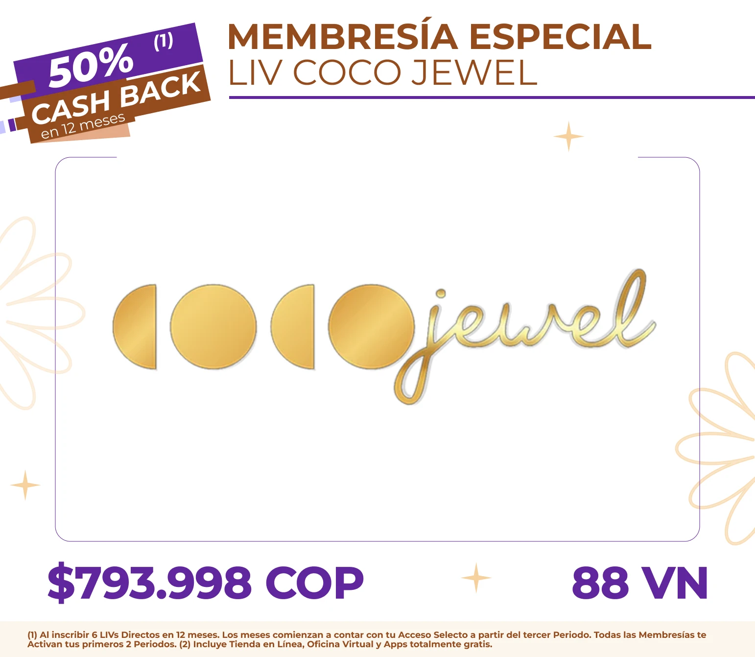 Membresia COCOJewel Especial