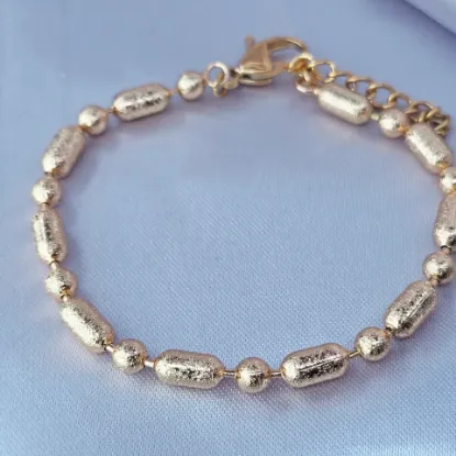 Imagen de Pulsera Punto y Coma Diamantada  1905