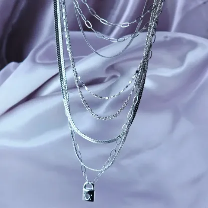 Imagen de Collar Candado para Ocho Días  3802