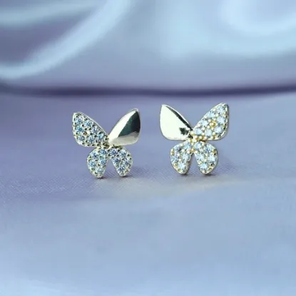 Imagen de Broquel Mariposa con Diamantes