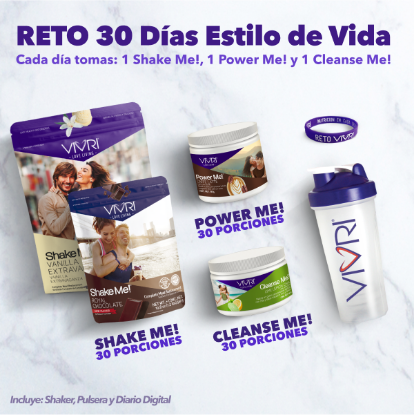 Imagen de RETO VIVRI 30 días (Mantenimiento) - 1 Shake al día