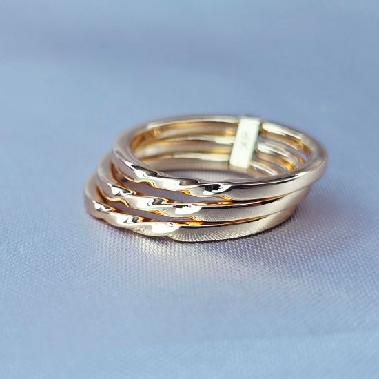 Imagen de Anillo Tres Aros con Torcido