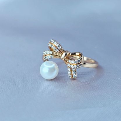 Imagen de Anillo Moño de Bienvenida y Perla Mágica