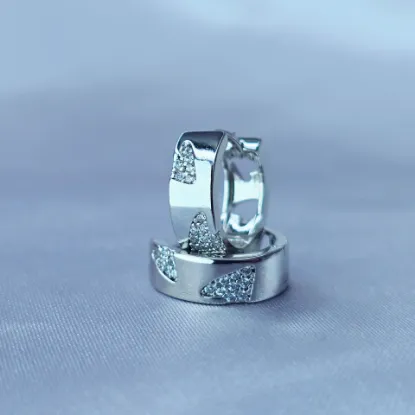 Imagen de Huggie Corazones Blancos