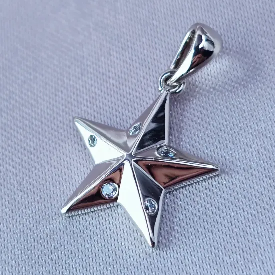 Picture of White Star Charm