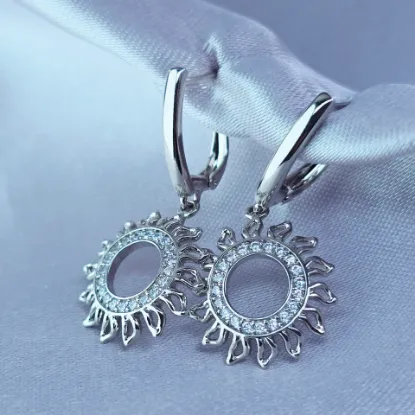 Picture of Earring Sun of Silver