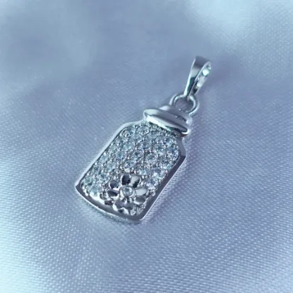Picture of Pendant Frasco with Crystals Magical