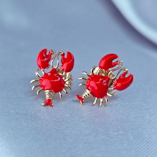 Picture of Stud Lobster Red Fine