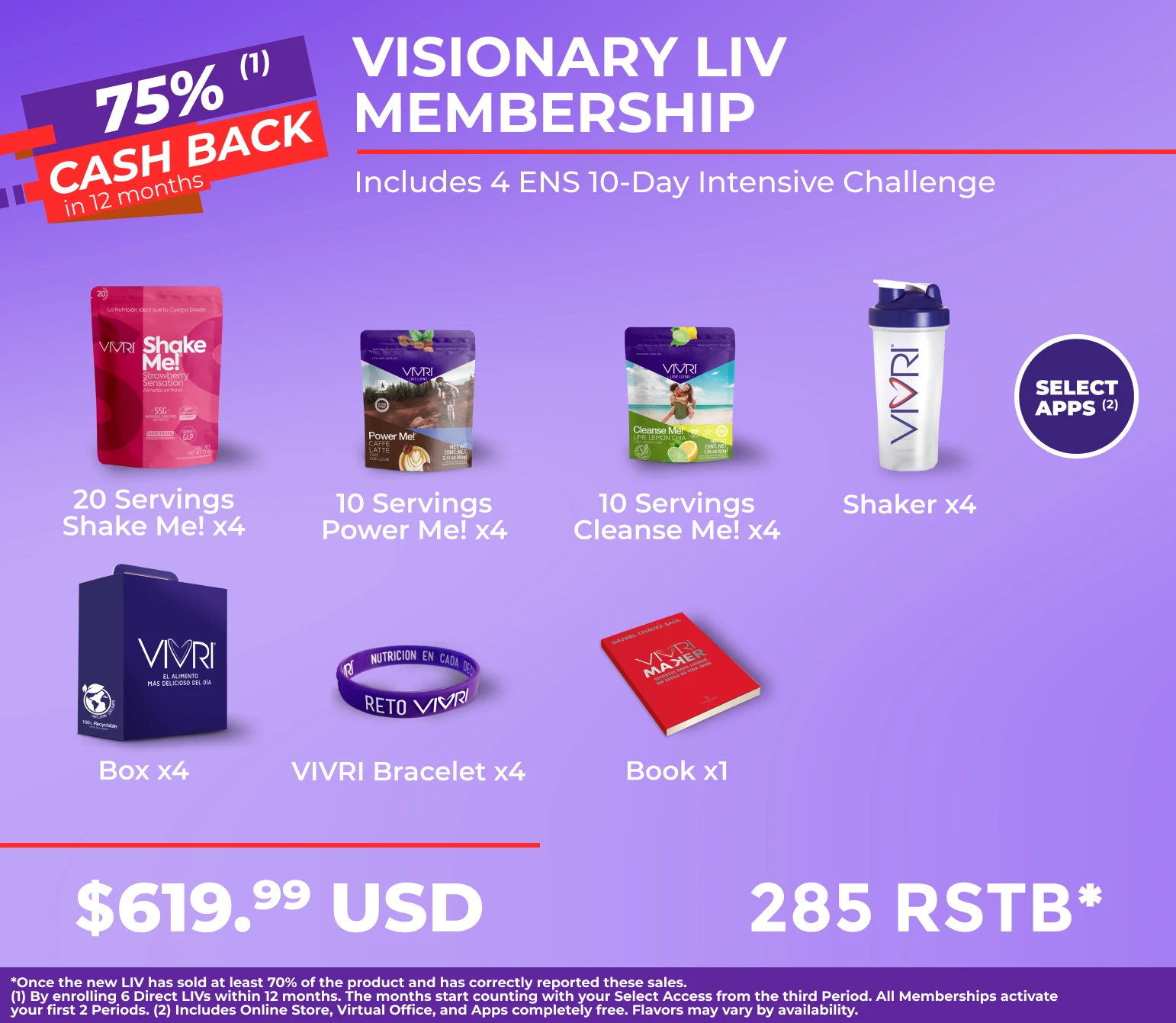 Membresía LIV Visionario