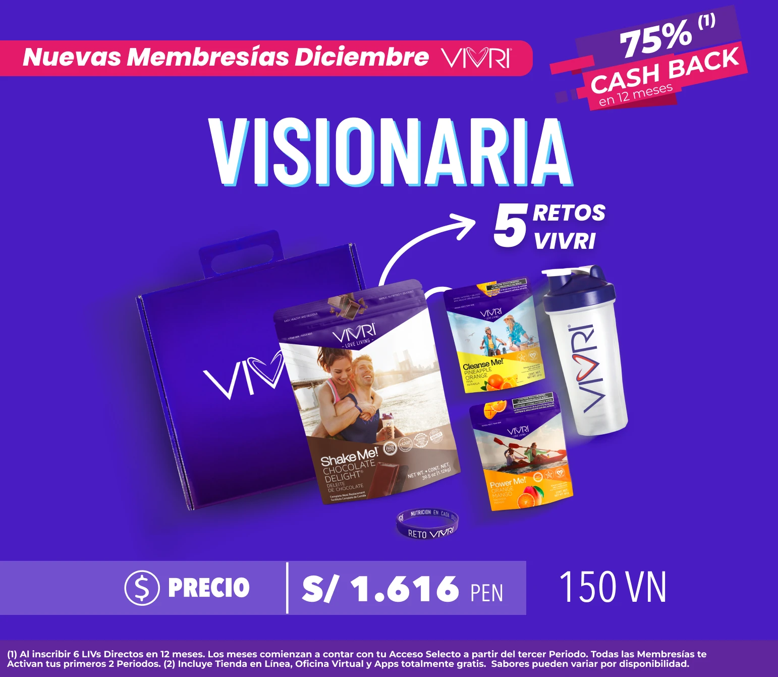 Reto VIVRI 10 Intensivo (Visionario) 5 Retos