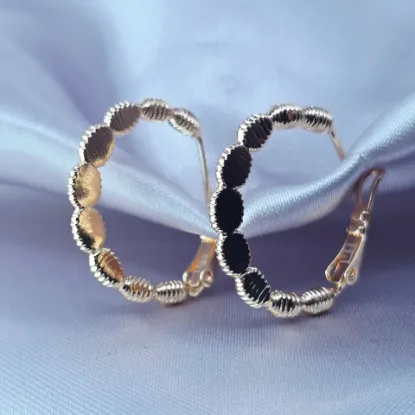 Imagen de Arracada Lunetas Planas