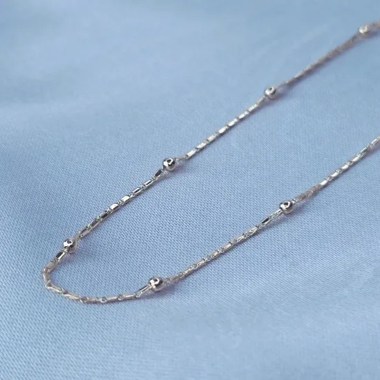 Imagen de Cadena Tejido Viviana Gucci Plana Oro Dorado Talla 5001