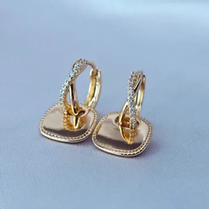 Imagen de Huggie Desmontable Infinito y Cuadro