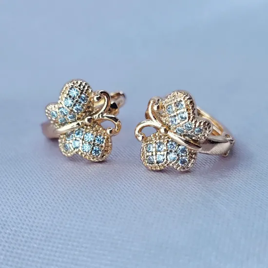 Imagen de Huggie Mariposa Adornada