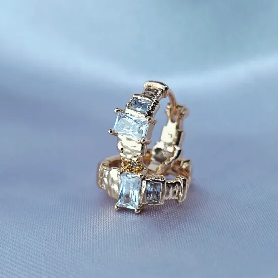 Imagen de Huggie Rectangular Geométrica