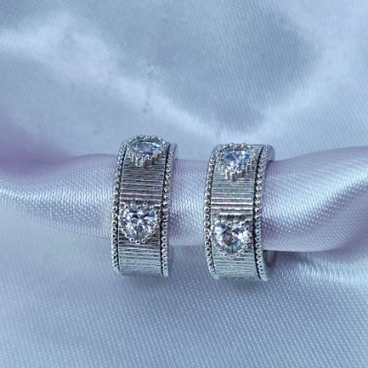 Imagen de Arete Dos Corazones Amorosos