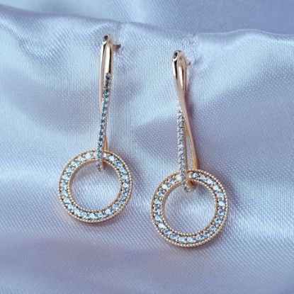 Imagen de Arete Infinito y Aro