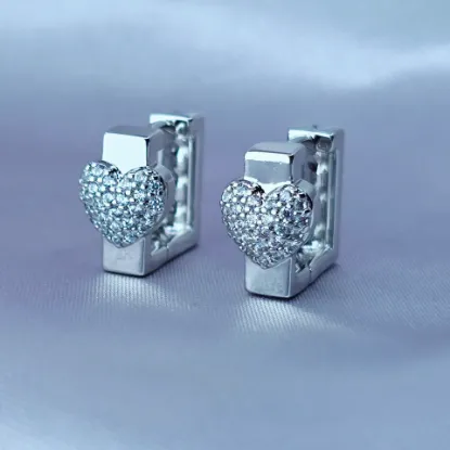 Imagen de Huggie Corazón Blanco