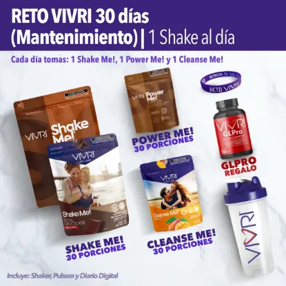 Imagen de RETO VIVRI 30 días (Mantenimiento) - 1 Shake al día