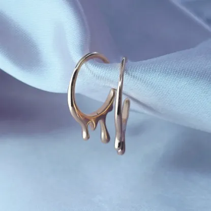 Imagen de Arete Líquido de Oro