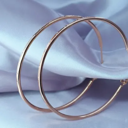 Imagen de Arracada Texturizada Encantada