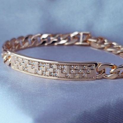 Imagen de Pulsera Esclava Cuadritos