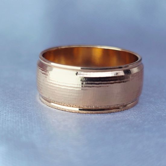 Imagen de Anillo Argolla Texturizada