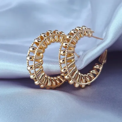 Picture of Golden Emotions Earring