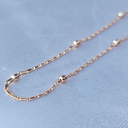 Imagen de Cadena Tejido Viviana Gucci Plana Oro Amarillo