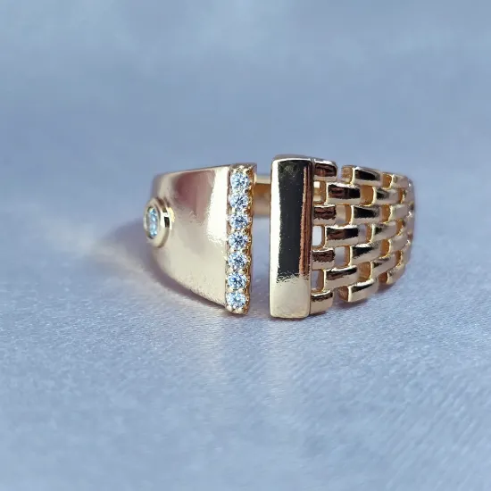 Imagen de Anillo Texturizada Encantada  8