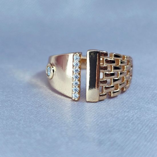 Imagen de Anillo Texturizada Encantada