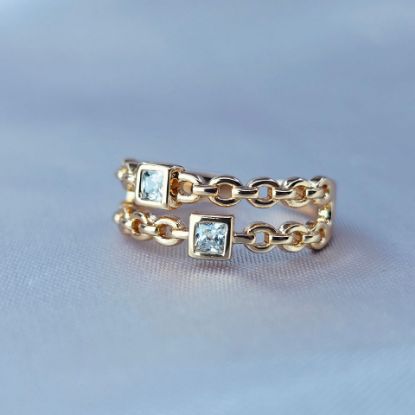 Picture of Anillo Semiabierto Dos Vidas C