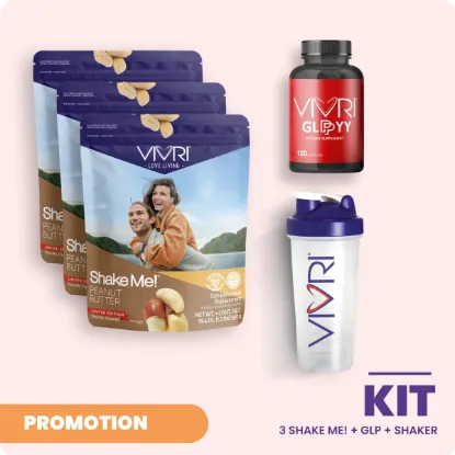 Picture of GLP-PYY + 3 SHAKE ME! 10 Servings + Shaker Combo