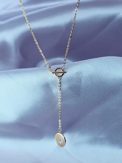 Imagen de Collar Luna Colgante Talla 4001